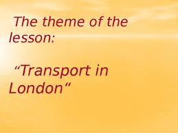 Transport in London