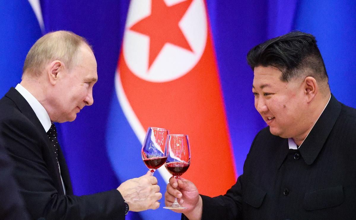 Ким Чен Ын заявил Путину, что Россия победит в «священной войне» за мир — РБК