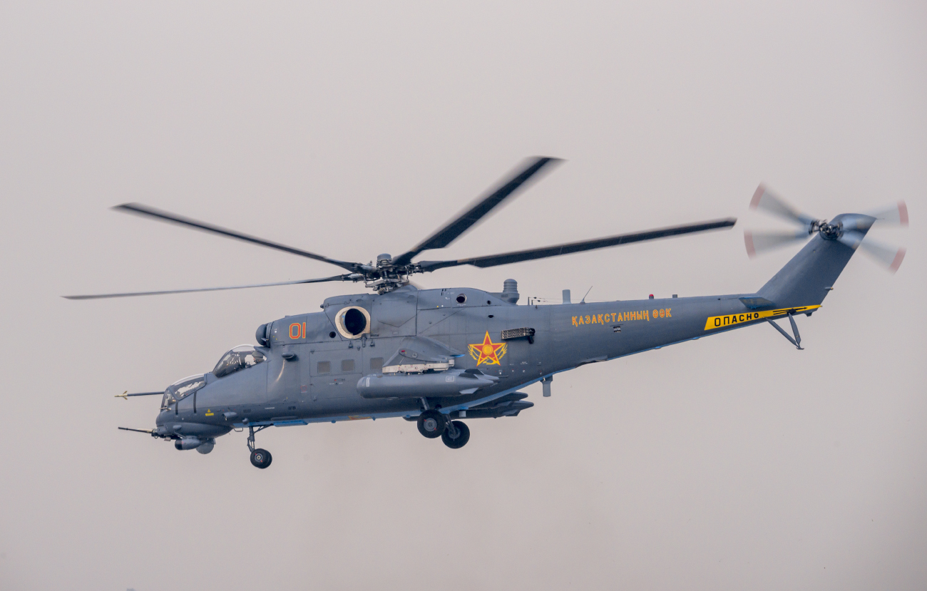 Новинки военной техники, поступившей на вооружение ВС РК в 2017 году