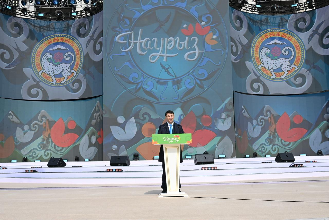 Дархан Сатыбалды алматылықтарды Наурыз мейрамымен құттықтады