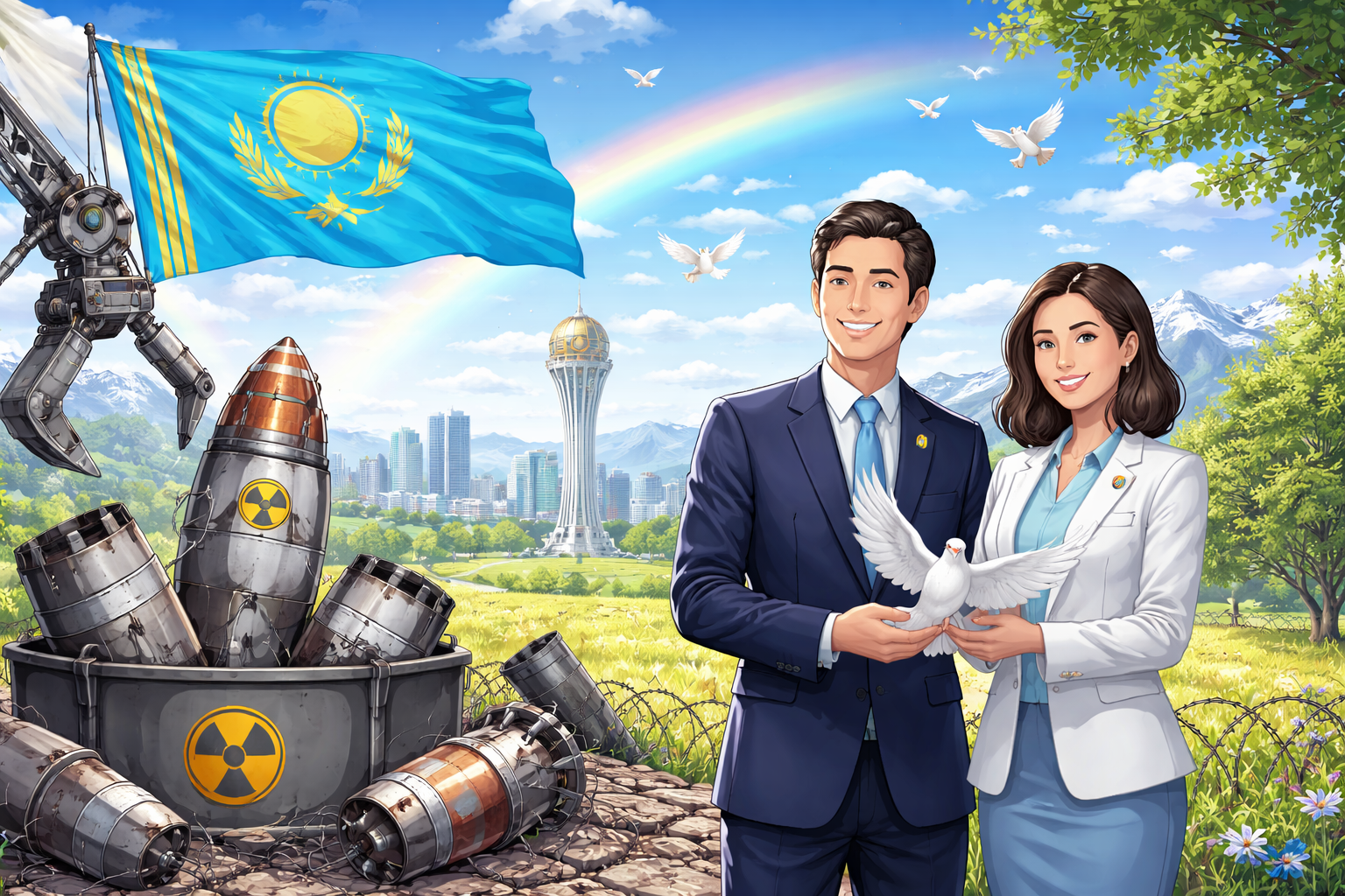 Қазақстанның бітімгерлік миссиясы: Ядролық қарудан бас тартып, диалогты ту еткен ел!