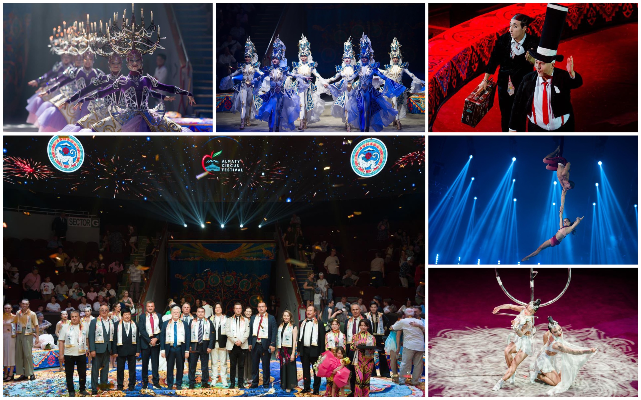 Әлемнің үздік цирк артистері Алматы манежінде: IV Almaty Circus Festival жеңімпаздары анықталды