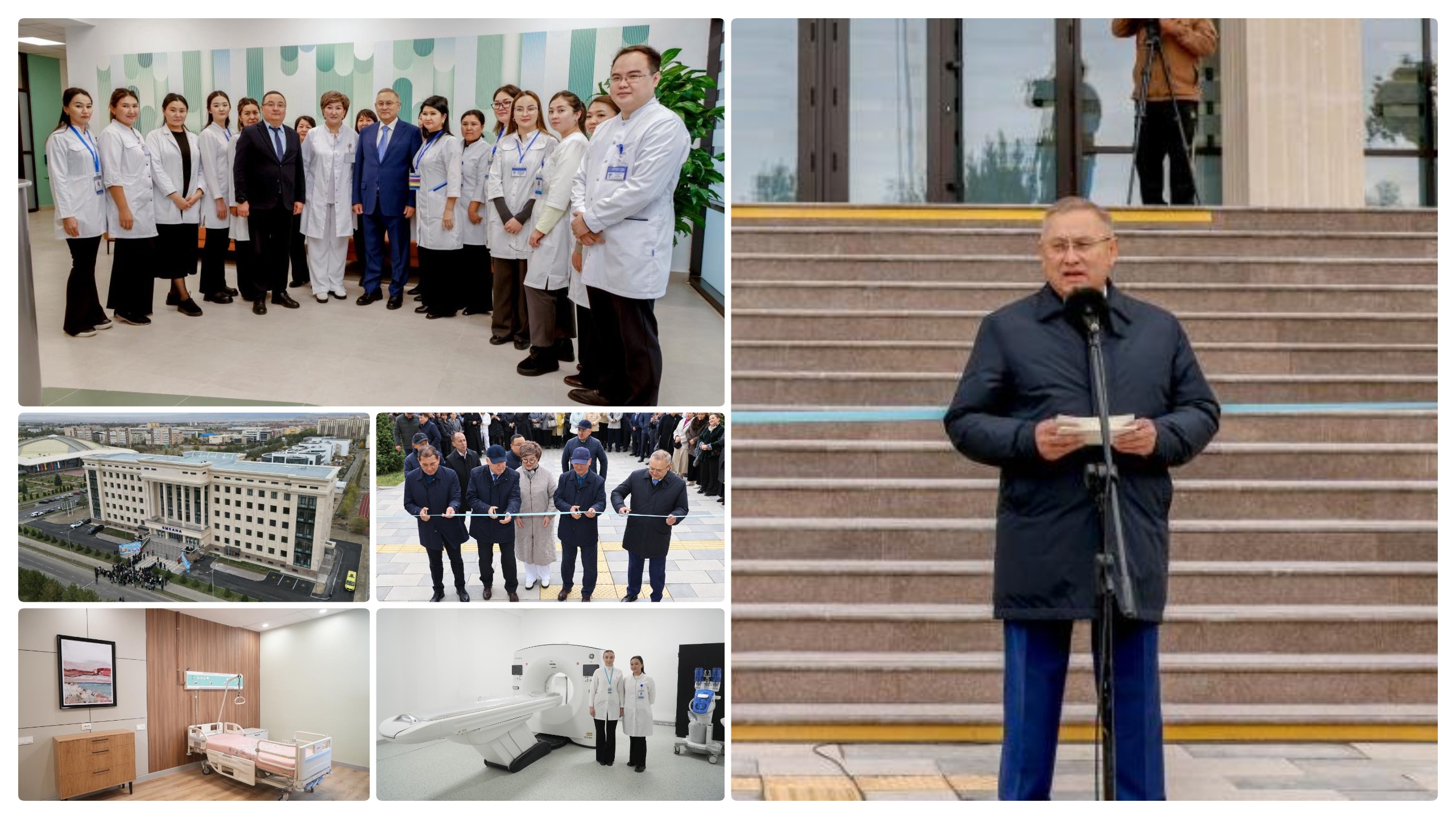 Талдықорғанда бір ауысымда 500 адам қабылдайтын жаңа емхана ашылды