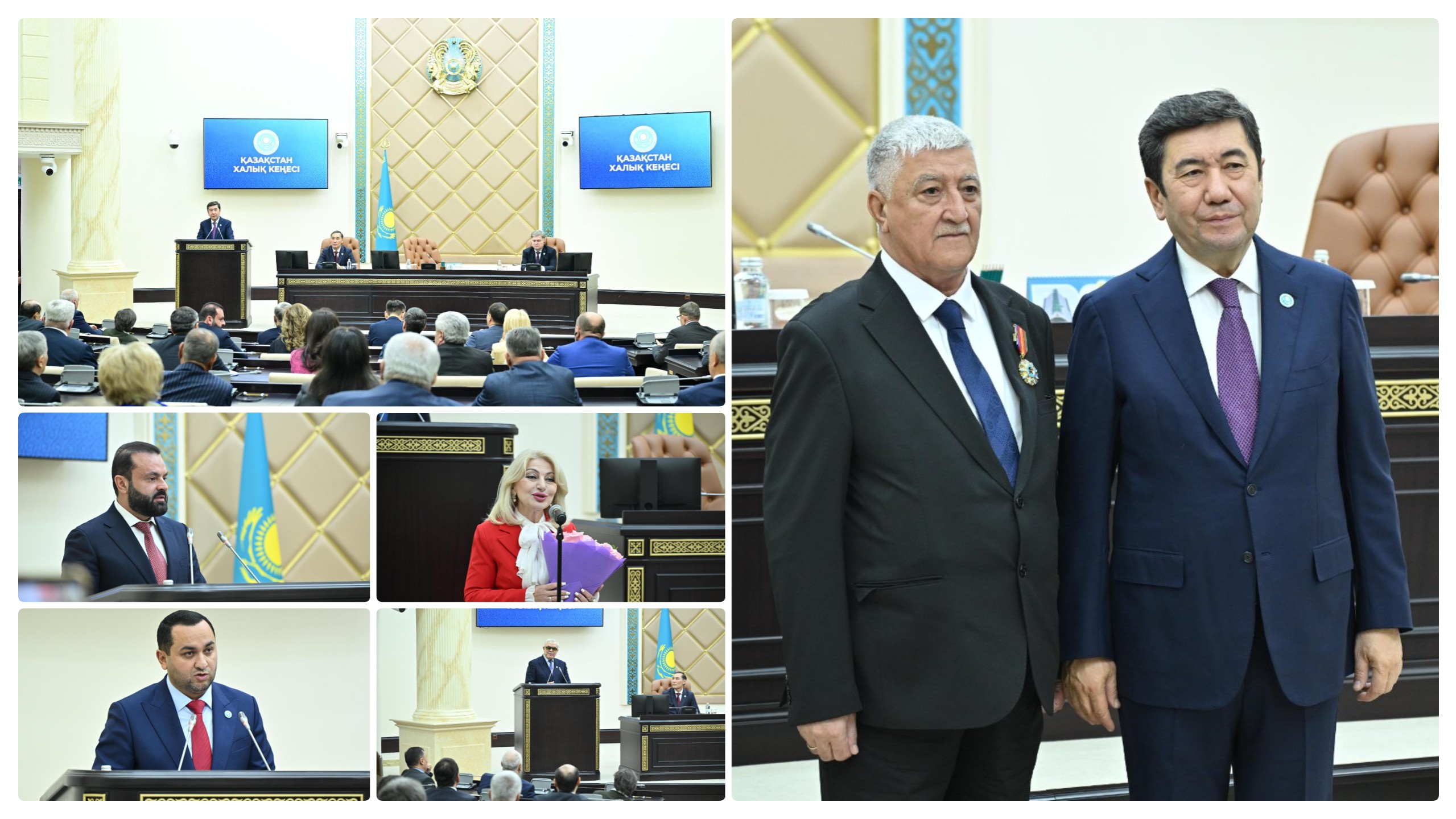 Мемлекет басшысының атынан Халық кеңесінің төрағасы мемлекеттік наградаларды табыстады